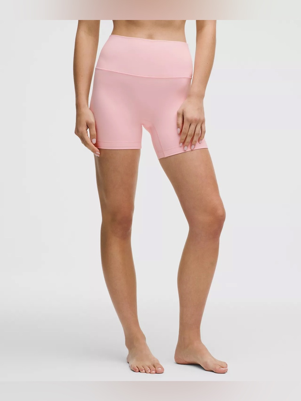 lululemon Align™ No Line High-Rise Short 6" Light Pink Size 0